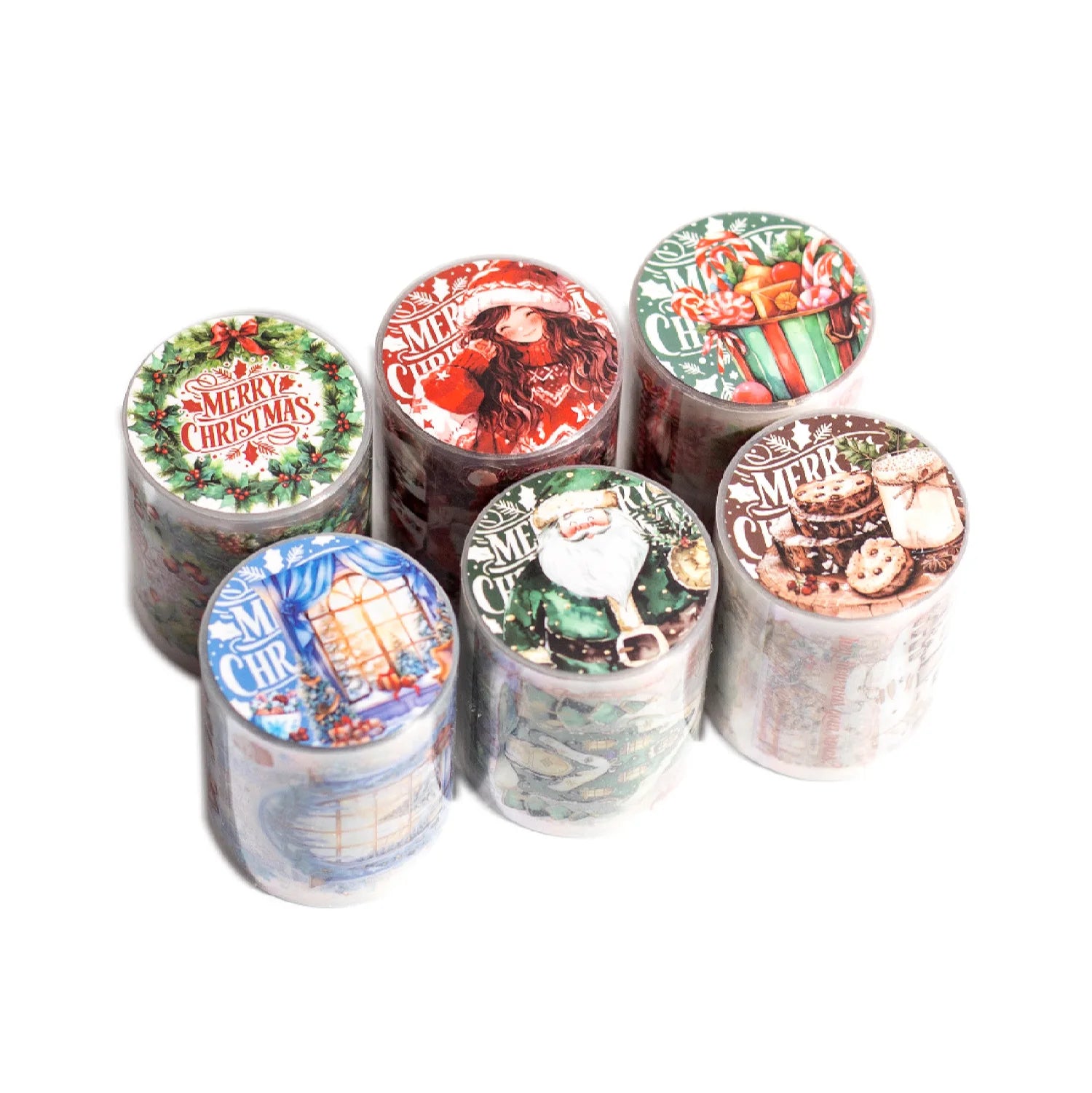 Adhesive tapes Christma  bujofox