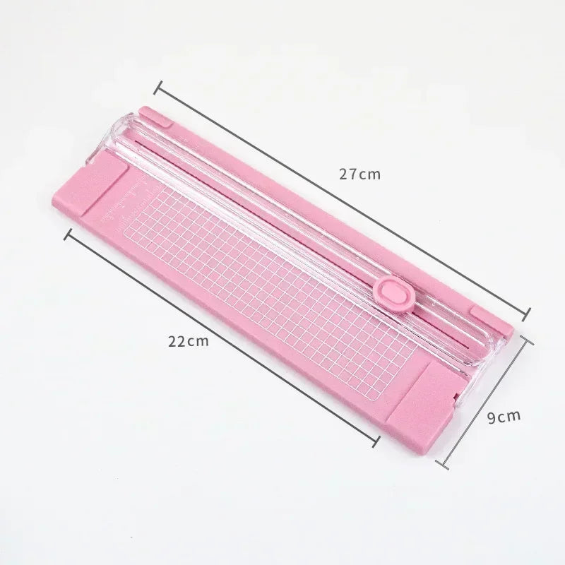 A4 Bidirectional Cutting  Paper Cutter with Pull-out Ruler for Photo Trimmers Scrapbook Lightweight Cutting Mat Machine